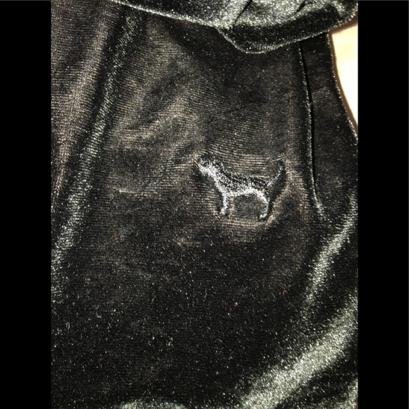 Victoria Secret Pink Velvet Flat Yoga Leggings - Picture 8 of 8